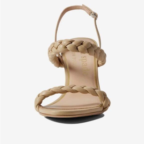 BRAND NEW KATE SPADE NEW YORK WOMENS SAFFRON LEATHER DRESSY SLINGBACK SANDAL - Picture 12 of 16